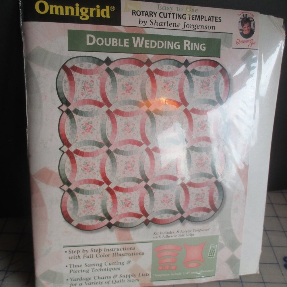 OMNIGRID DOUBLE WEDDING RING TEMPLATE-NEW-SEALED